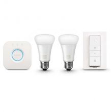 Philips Hue zestaw startowy (2 żarówki LED + mostek + przyciemniacz) 2x9,5W E27 2200K - 6500K